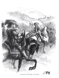 Herzog von Monmouth rückt auf Taunton vor